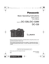 Panasonic DC-G9 Operating instructions