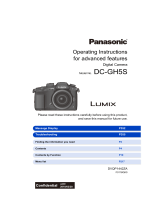 Panasonic DCGH5SE User guide