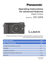 Panasonic DCGX9EB Owner's manual