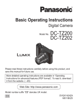 Panasonic DC-TZ202 Owner's manual