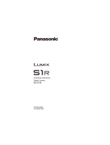 Panasonic DC-S1R Operating instructions