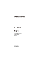 Panasonic Lumix DC-S1 Owner's manual