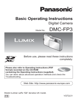 Panasonic DMCFP3 Quick start guide