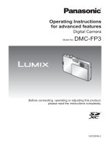 Panasonic Lumix DMC-FP3 Owner's manual