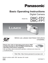 Panasonic DMCFP1 Operating instructions