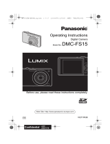 Panasonic DMCFS15 Operating instructions