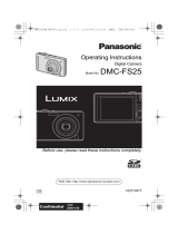 Panasonic DMCFS25 Operating instructions