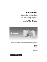 Panasonic DMCFS37EB Operating instructions