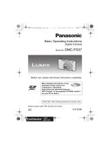 Panasonic DMCFS37EB Operating instructions