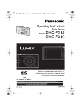 Panasonic DMC-FX10 User manual