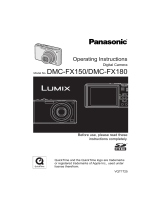 Panasonic DMCFX150 Operating instructions