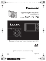 Panasonic DMCFX150 Operating instructions