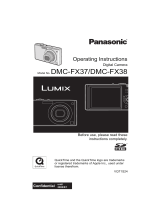 Panasonic DMCFX38 Operating instructions