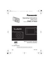 Panasonic DMCFX33 Operating instructions