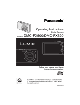 Panasonic DMCFX520 Operating instructions