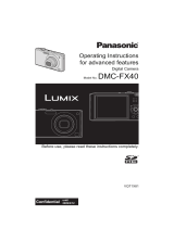 Panasonic DMCFX40 Operating instructions