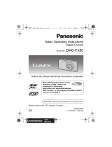 Panasonic DMCFX80EB Operating instructions