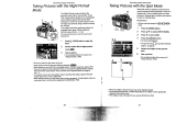 Panasonic DMCFZ1 Operating instructions