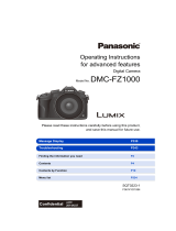 Panasonic DMCFZ1000EB Operating instructions