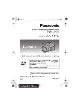 Panasonic DMCFZ100EB Quick start guide