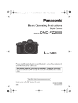 Panasonic DMCFZ2000EB Operating instructions