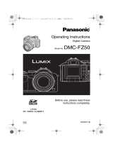 Panasonic DMCFZ50 Operating instructions