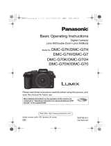 Panasonic DMCG70EB Owner's manual