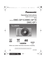 Panasonic DMCGF1K Owner's manual
