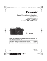 Panasonic DMCGF7SG Operating instructions