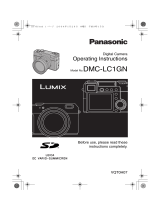 Panasonic DMCLC1GN Operating instructions