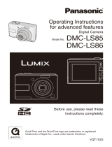 Panasonic DMC-LS86 Owner's manual