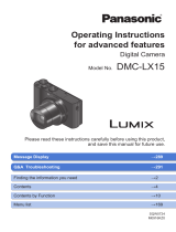 Panasonic DMC-LX15 Owner's manual