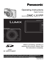 Panasonic DMCLX1PP Operating instructions