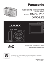 Panasonic DMC-LZ10 Owner's manual