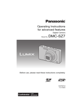 Panasonic DMCSZ7EB Operating instructions