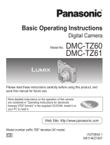 Panasonic DMCTZ60EB Operating instructions