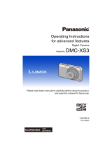 Panasonic DMCXS3EB Operating instructions