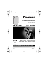 Panasonic SVAS3 Operating instructions