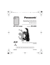 Panasonic SVAS3 Owner's manual