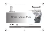 Panasonic SVAS10 User manual
