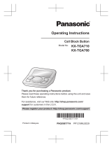 Panasonic KXTGA760 Operating instructions