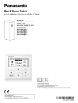 Panasonic WHUD03JE5 Operating instructions