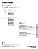 Panasonic WHUQ16HE8 Operating instructions