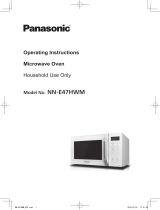 Panasonic NNE47HWMBPQ Operating instructions