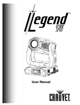 Chauvet Legend 1200E SPOT User manual