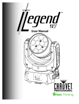 Chauvet Legend 412Z User manual