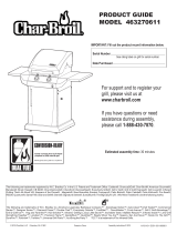 Char-Broil Gas Grill 463270611 User manual