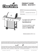Charbroil Charcoal Grill 463210511 User manual