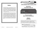 Channel Plus Home Theater Server 5545 User manual
