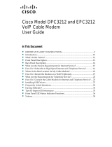 Cisco EPC3212 User manual
